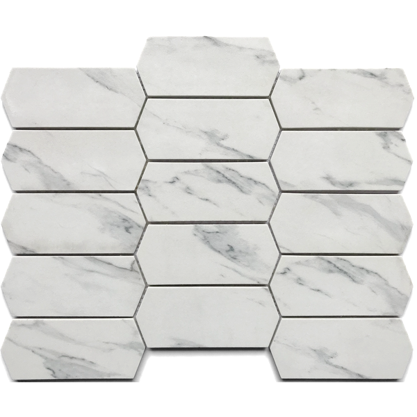 This recycled glass mosaic tile combines white stone look and the durability of glass, offering a durable and sustainable option for your home. The colors reflect the look and texture of stone, bringing a pure, spacious feeling to any room. You could use glass mosaics anywhere since they are water-resistant and easy to clean! These tiles are a perfect choice for areas with high moisture. Recycled glass mosaic tiles will greatly improve your shower walls, floors, or a steam room. Recycled glass tiles include hundreds of different high temperature inkjet printings, glossy / glazed / frosted / antislip (grained) surfaces, sizes and patterens. Please contact us to check our over 1000 recycled glass mosaic items. This series of mosaic tiles are made by Xmosaics Foshan factory, your reliable supplier of qulity mosaic tiles.