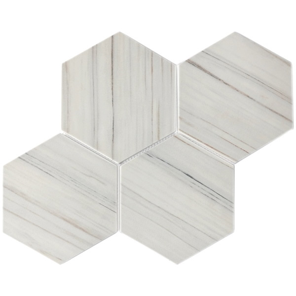 recycled glass mosaic tile 6 inch hexagon tile XRG 6HX776