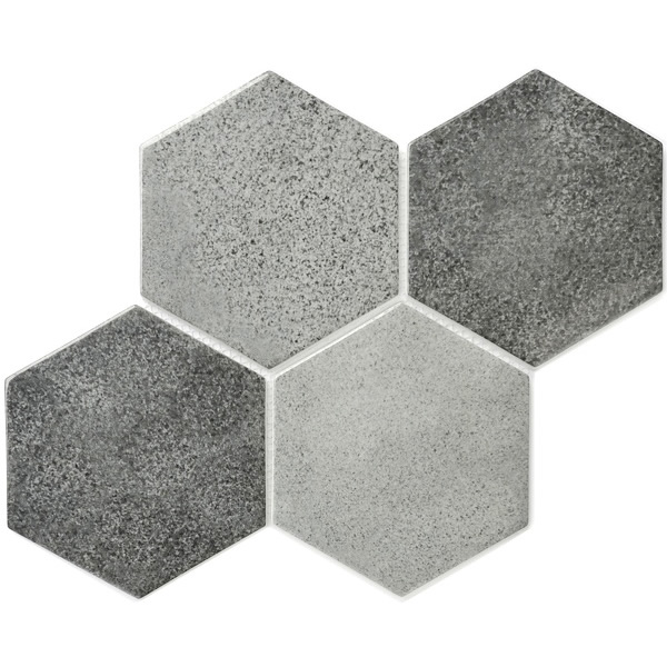 recycled glass mosaic tile 6 inch hexagon tile XRG 6HX846
